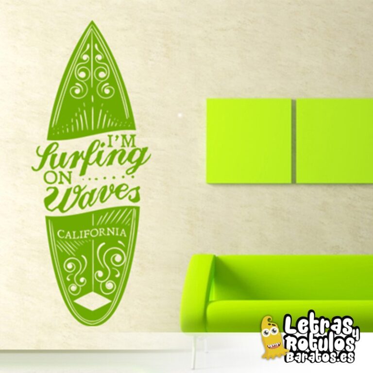 Surfing waves