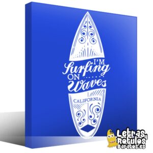 Surfing waves
