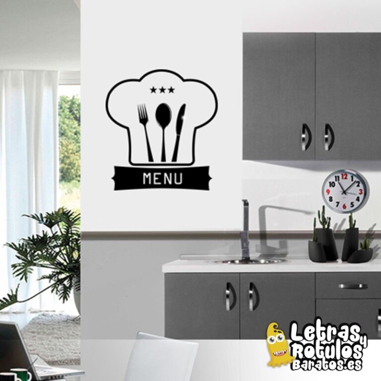 Menú de cocina