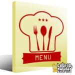 Menú de cocina