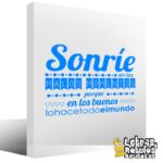 Sonríe en los malos momentos