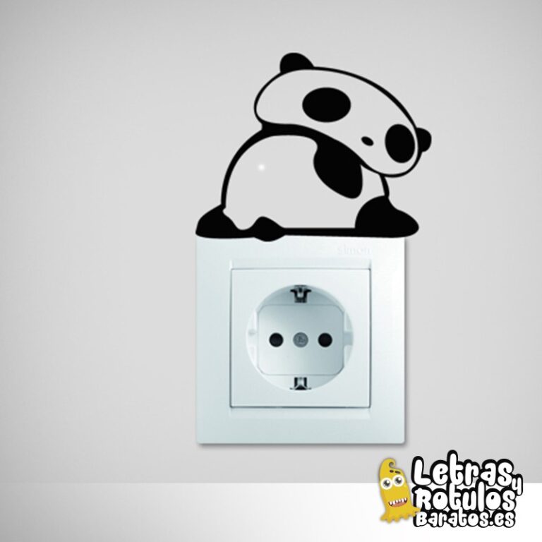 Osito Panda de espaldas