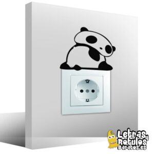 Osito Panda de espaldas