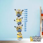 Minions para medir tu estatura