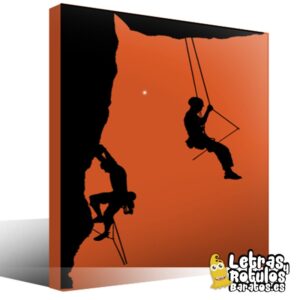 Dupla de escaladores