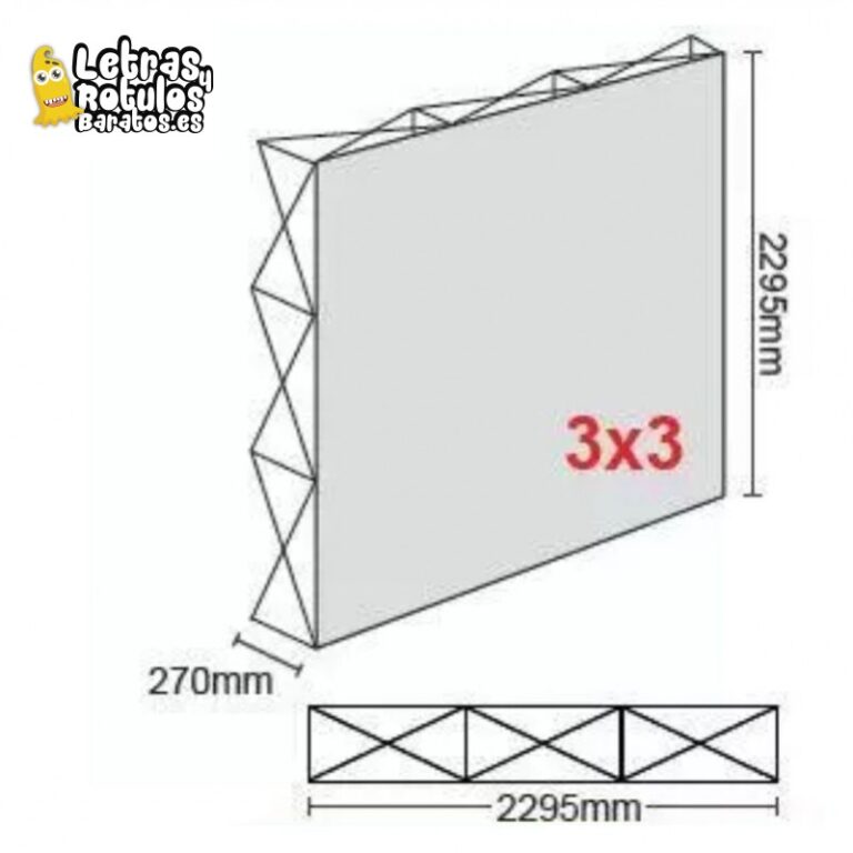 Pop Up 3x3 (230x230cm)