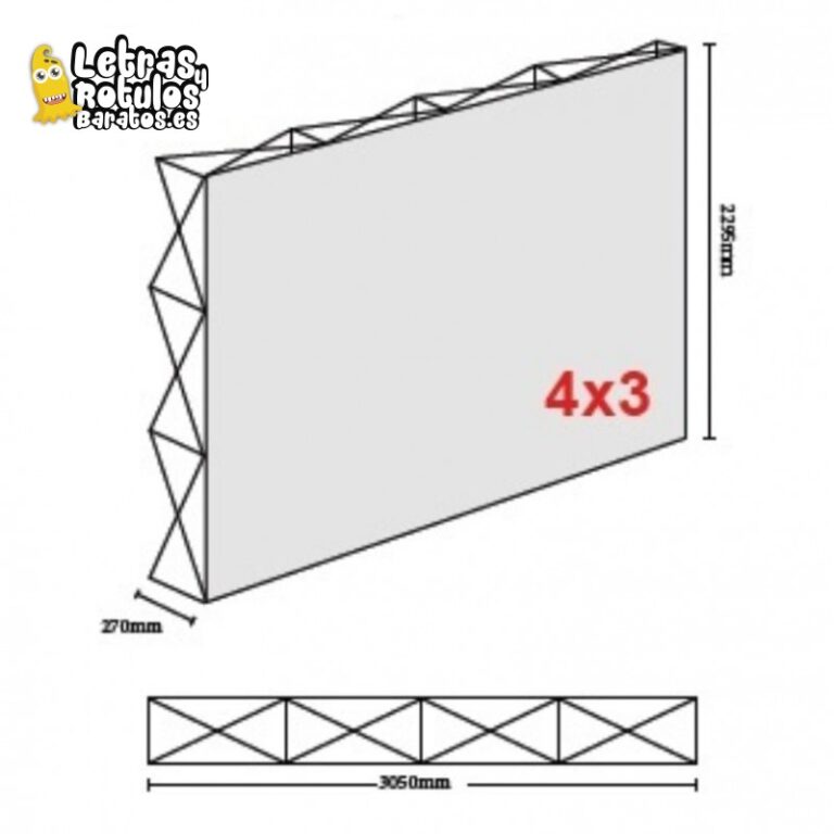 Pop Up 4x3 (300x230cm)