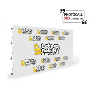 Pop Up 5x3 (380x230cm)