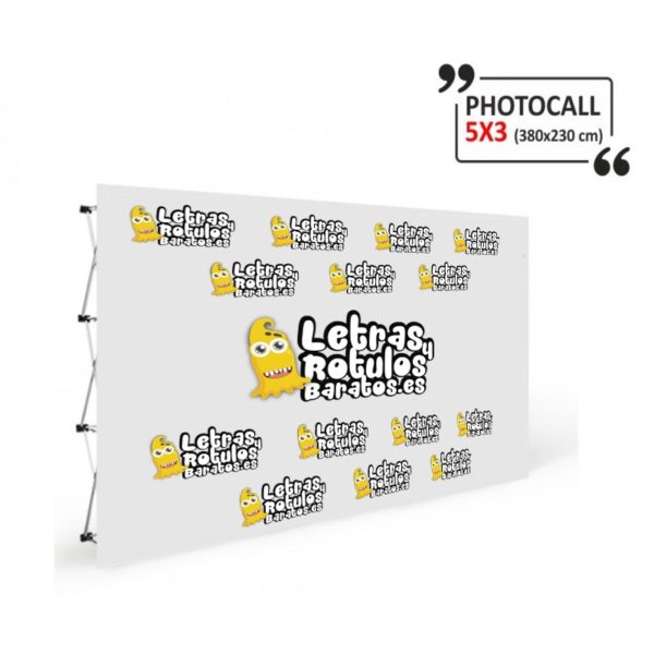 Pop Up 5x3 (380x230cm)