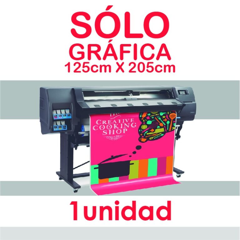 Gráfica para Roll Up 125 x 205 cm