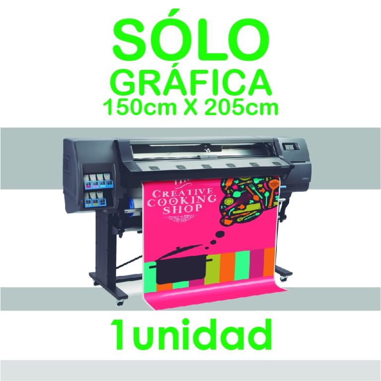 Gráfica para Roll Up 150 x 205 cm