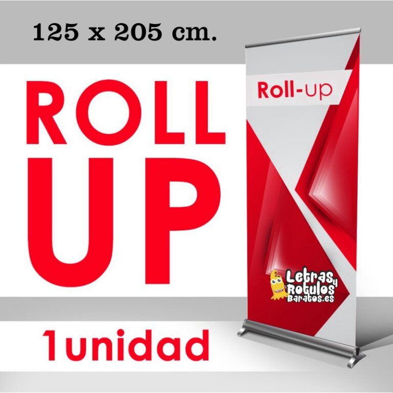 Roll up 125 x 205 cm.