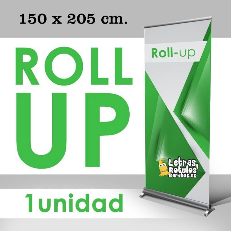 Roll up 150 x 205 cm.