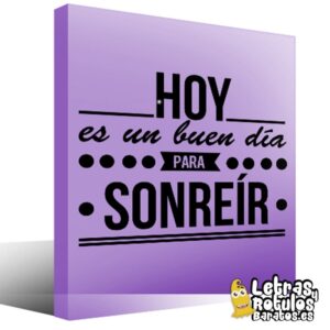 Hoy es un buen día