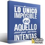 Lo único imposible
