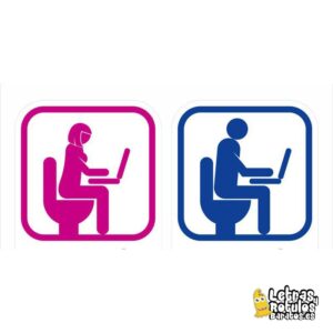 Kit Wc Ellas y Ellos Informáticos