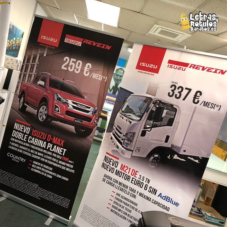 Roll up 85 x 205 cm. Revein Isuzu