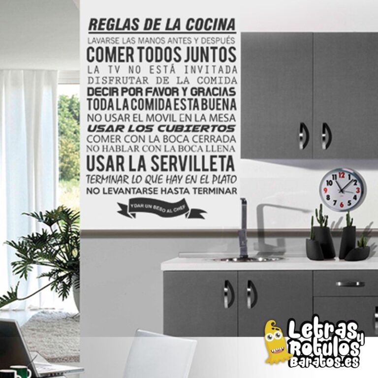 Reglas de la cocina