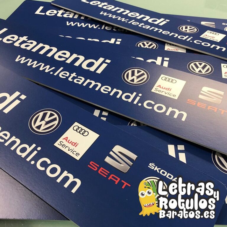 Cubre Matrículas Personalizado