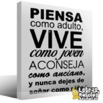 Piensa como adulto