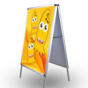 Caballete Aluminio 70 x 100 cm