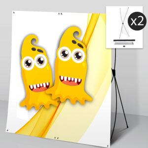 X-banner 160 x 200 cm