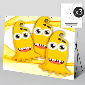 X-banner 240 x 200 cm