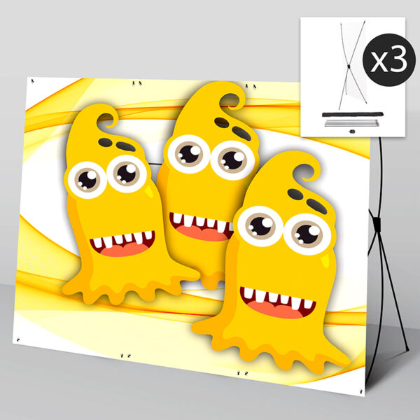 X-banner 240 x 200 cm