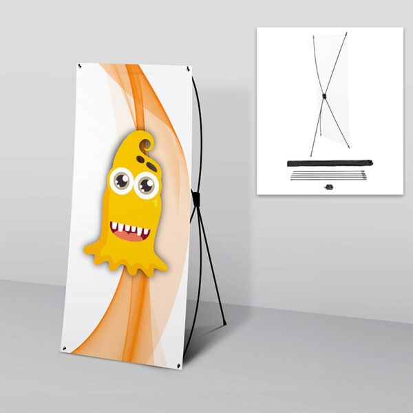 X-banner 60 x 160 cm