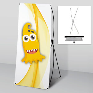 X-banner 80 x 200 cm