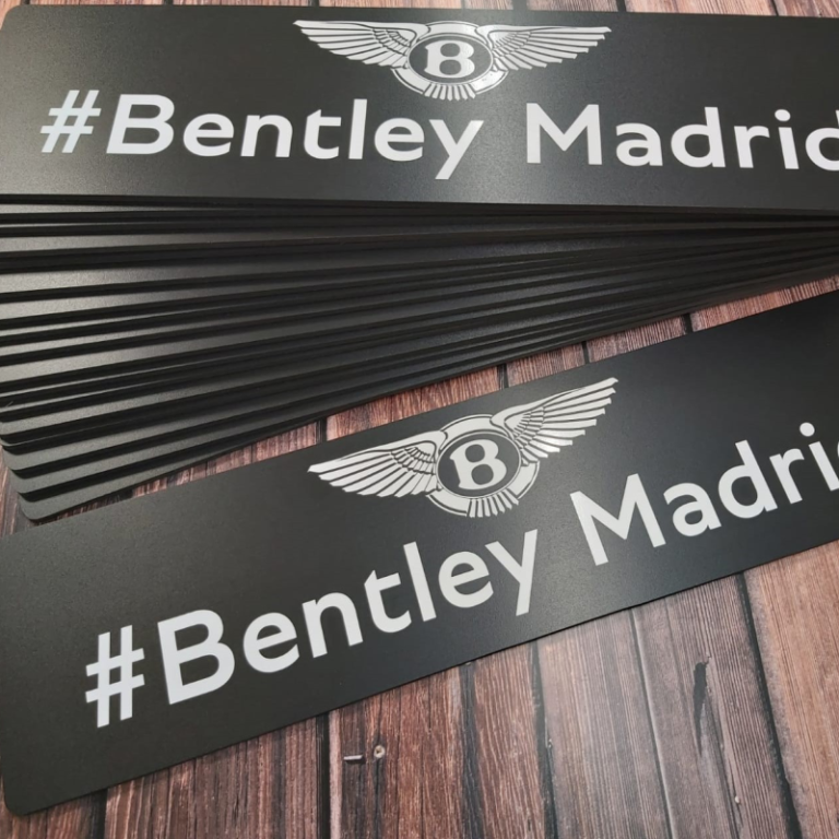 Cubre Matrículas Personalizado