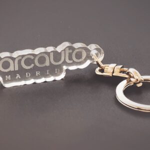 Llavero Personalizado Metacrilato Transparente