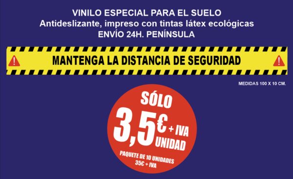 Vinilo Para Suelos Especial COVID19