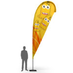 Bandera Lágrima Talla XXL 540 cm.
