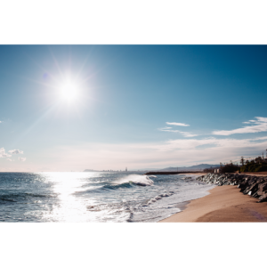 Foto-mural-dia-playa-sol-cielo-azul